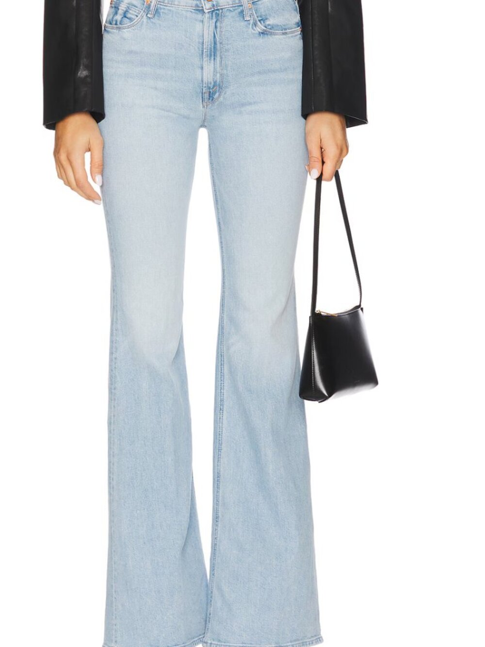 MOTHER The Doozy Let’s Get It Together Blue Light Wash Size 27 Flare